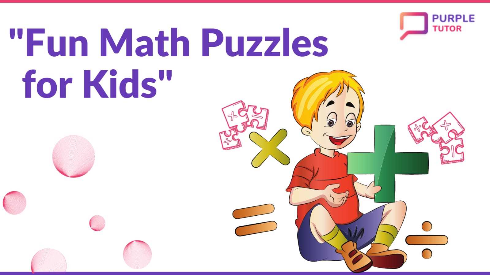 Fun math puzzles for kids